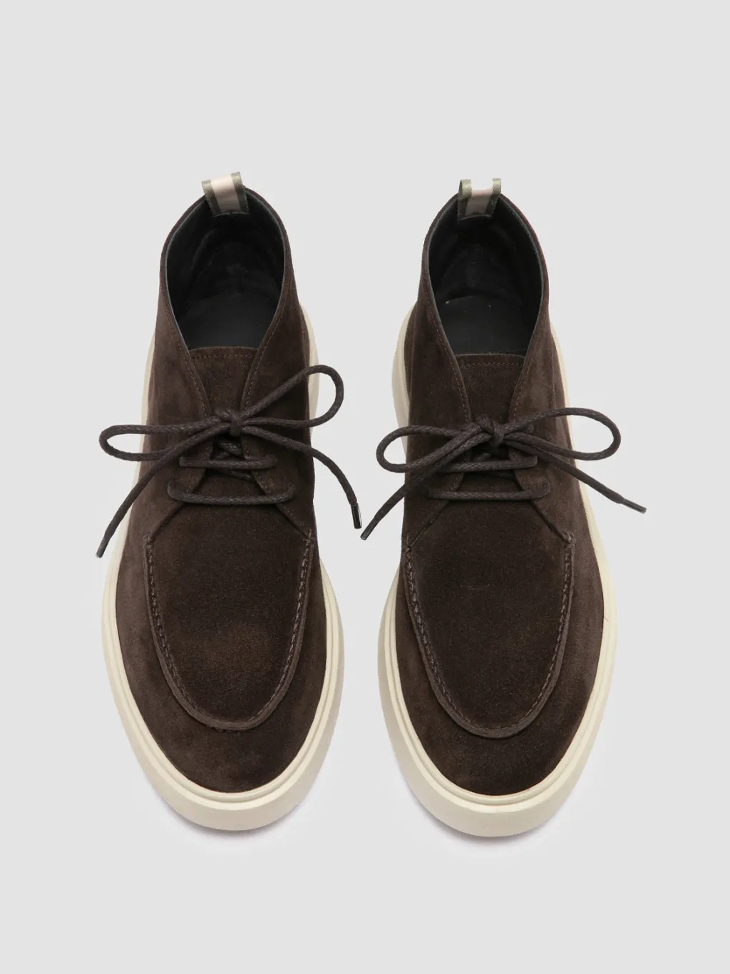 Officine Creative FRAME 002 - Grey Suede Chukka Boots