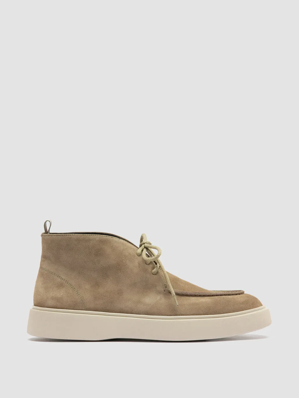 Officine Creative FRAME 002 - Taupe Suede Chukka Boots