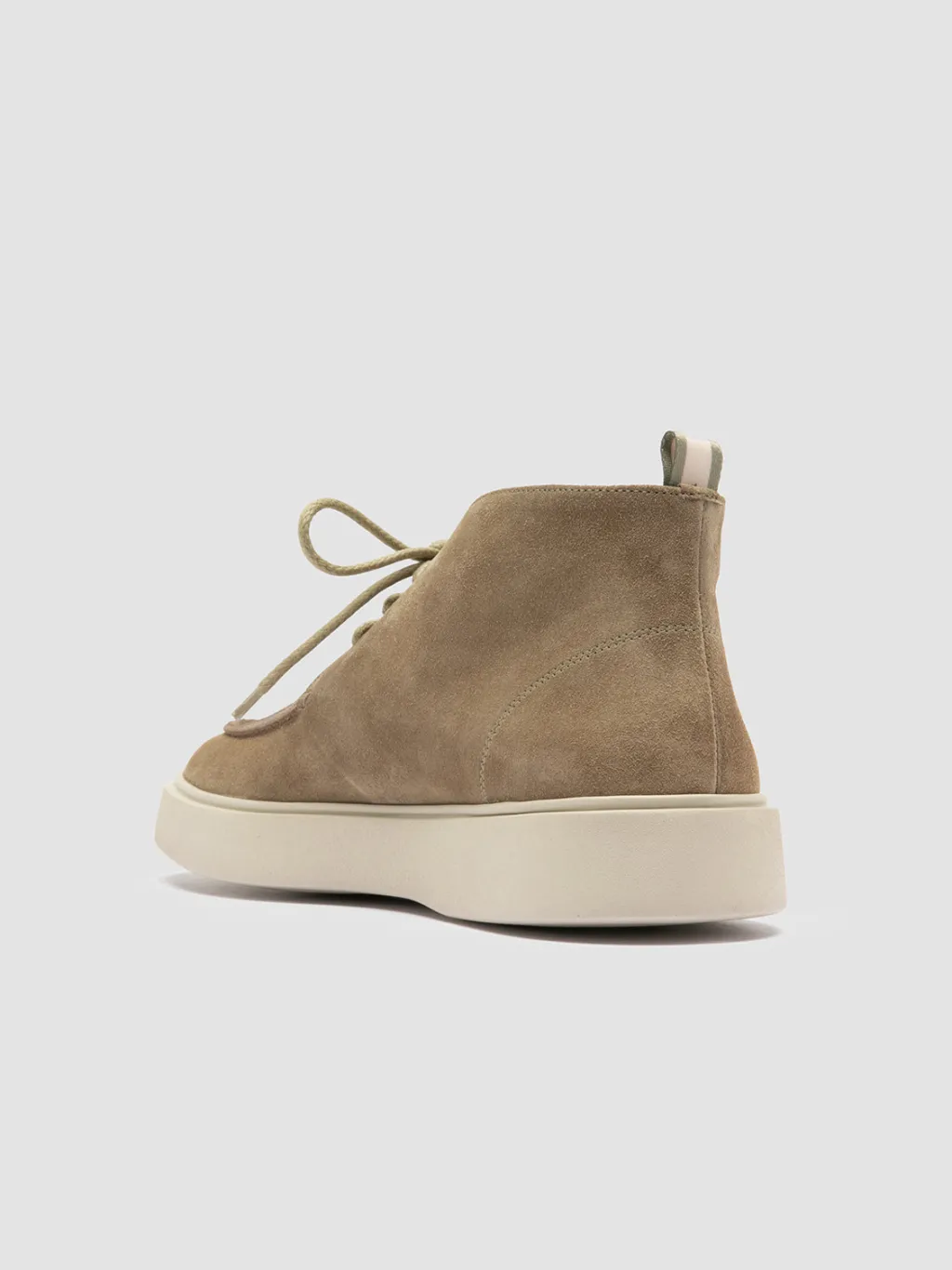 Officine Creative FRAME 002 - Taupe Suede Chukka Boots