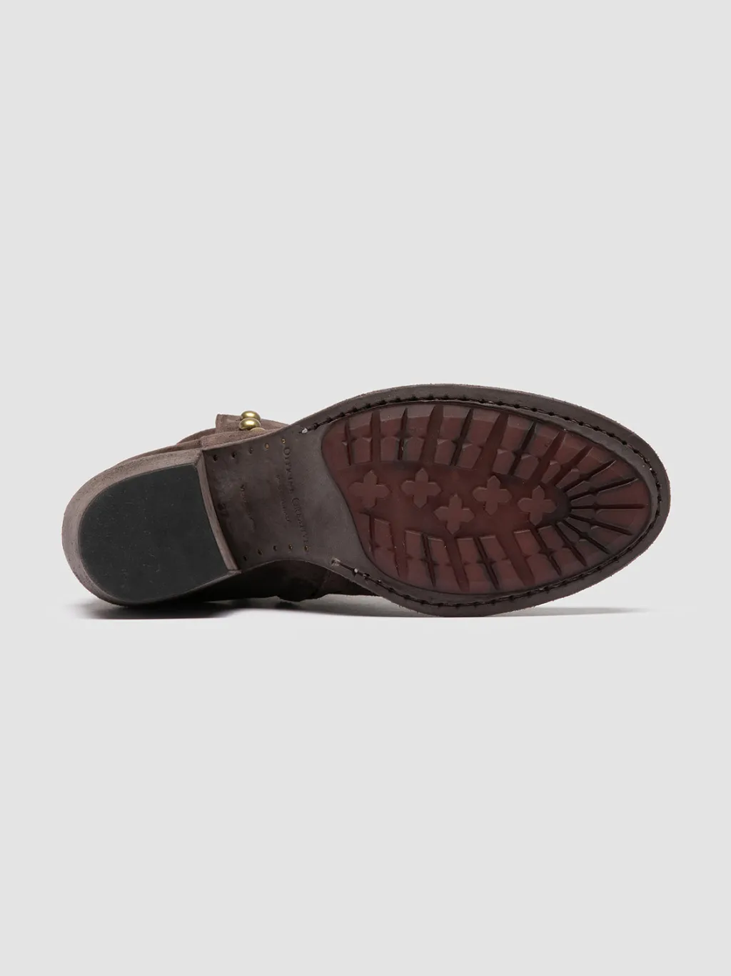 Women Officine Creative GODEAU 004 - Brown Suede Zipped Boots