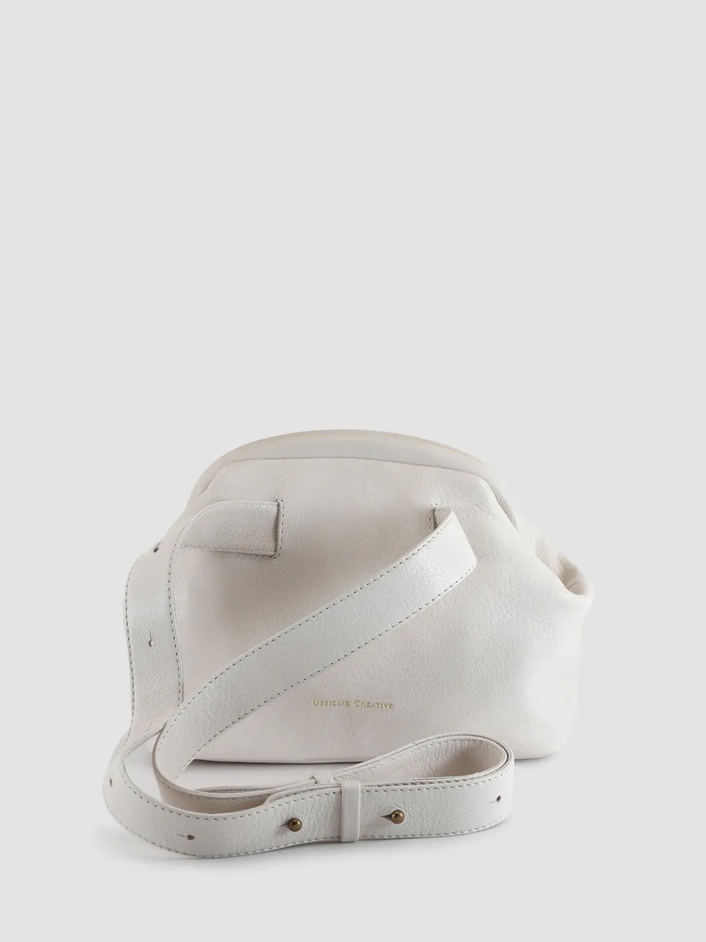 Women Officine Creative HELEN 06 - White Leather Shoulder Bag