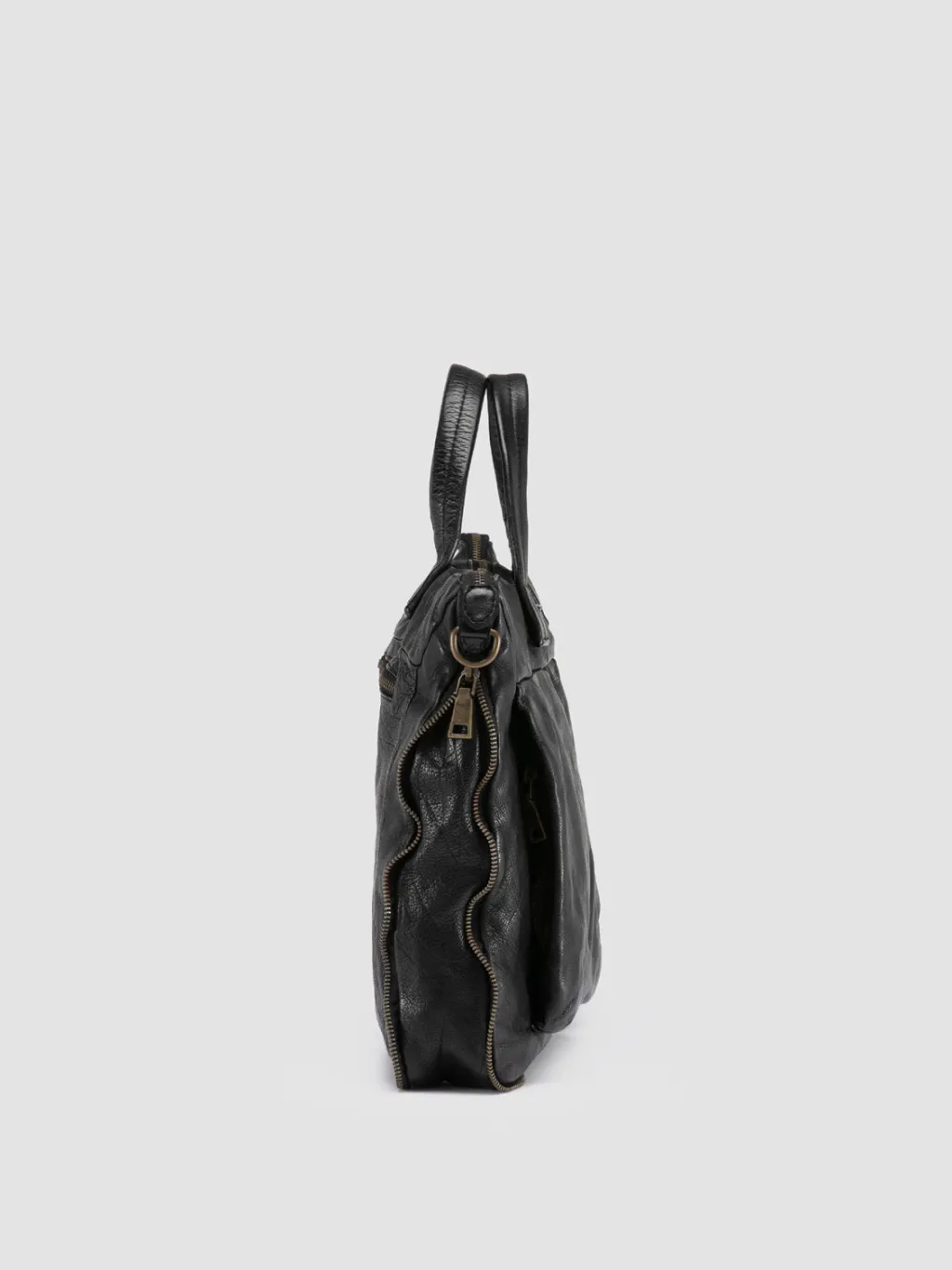 Officine Creative HELMET 046 - Leather Briefcase