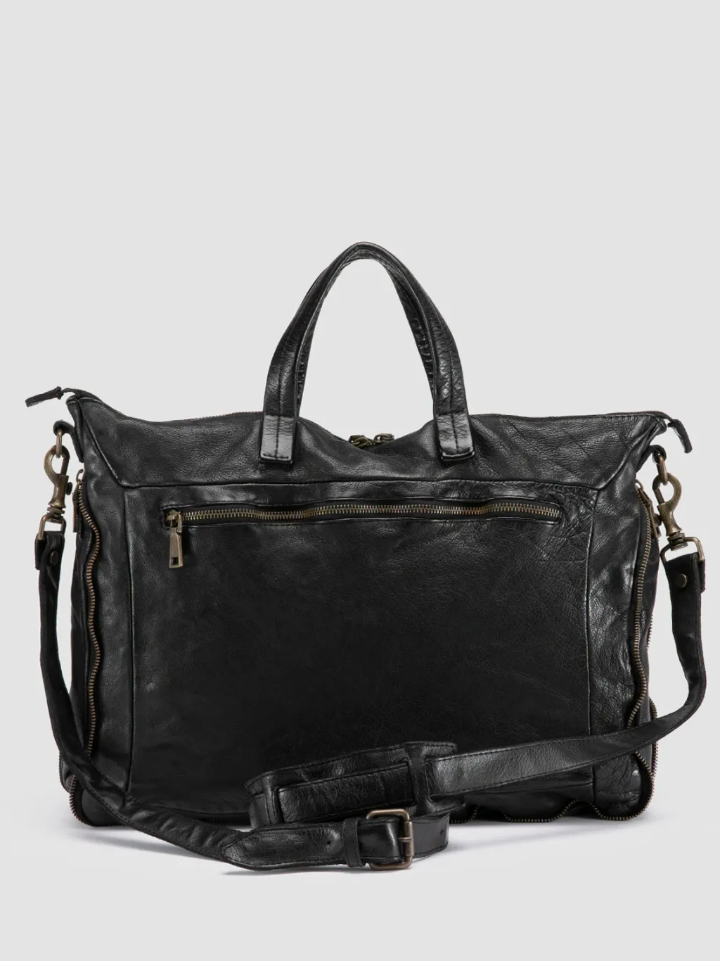 Officine Creative HELMET 046 - Leather Briefcase