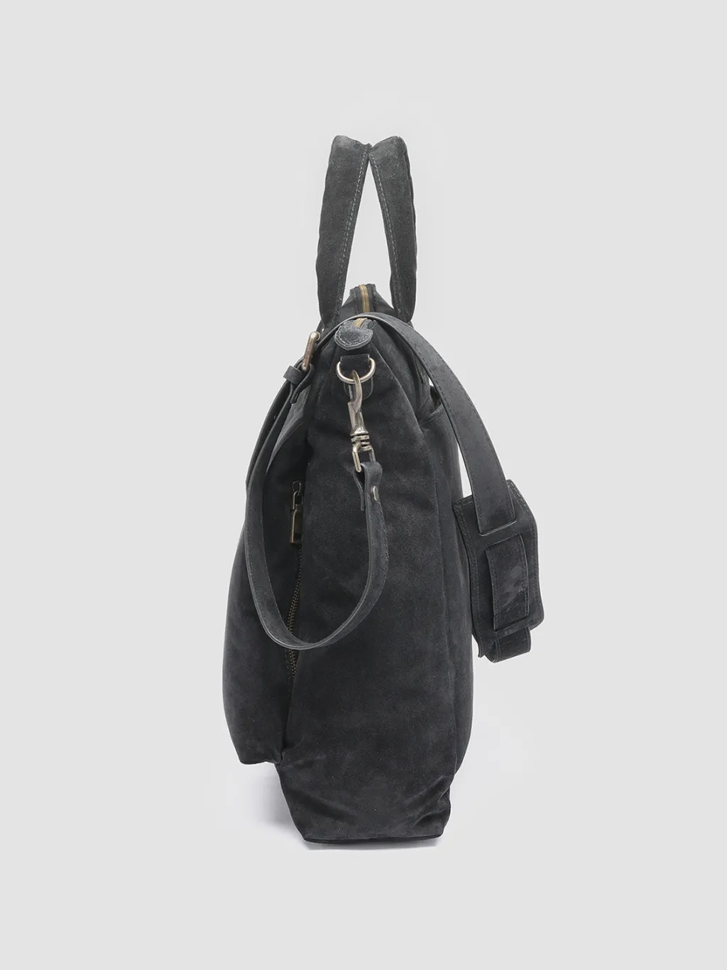 Officine Creative HELMET 32 - Suede Tote Bag