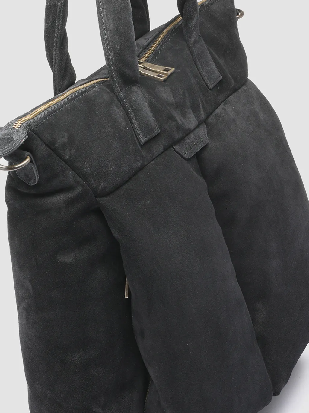 Officine Creative HELMET 32 - Suede Tote Bag