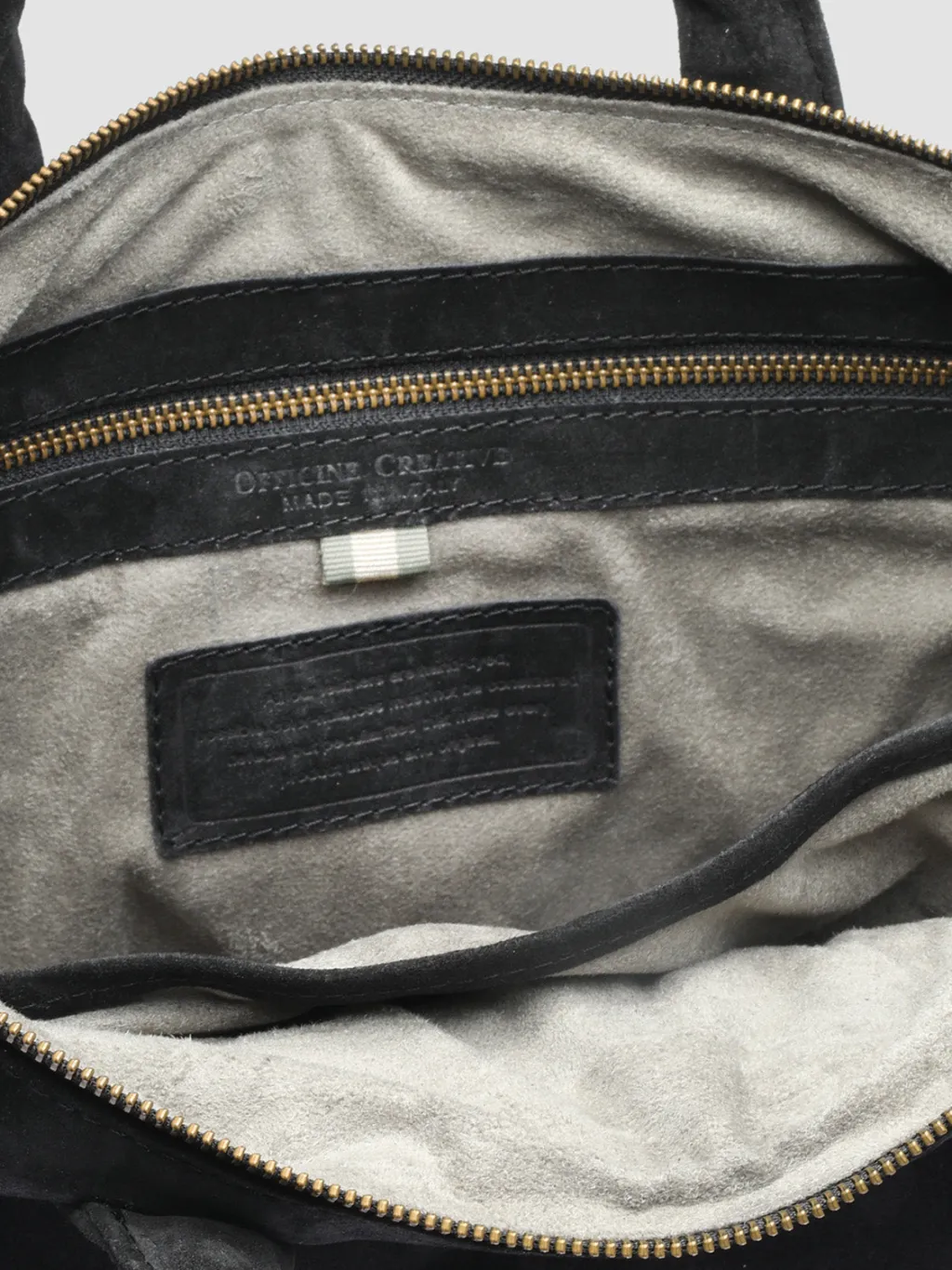 Officine Creative HELMET 32 - Suede Tote Bag