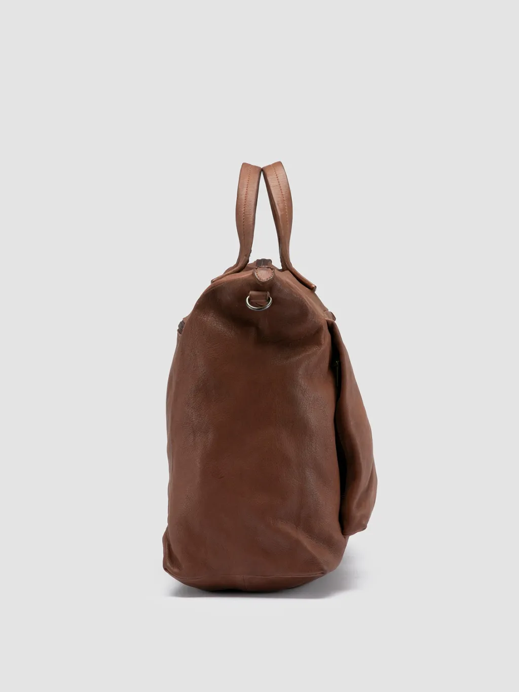 Officine Creative HELMET 044 - Brown Leather Weekender