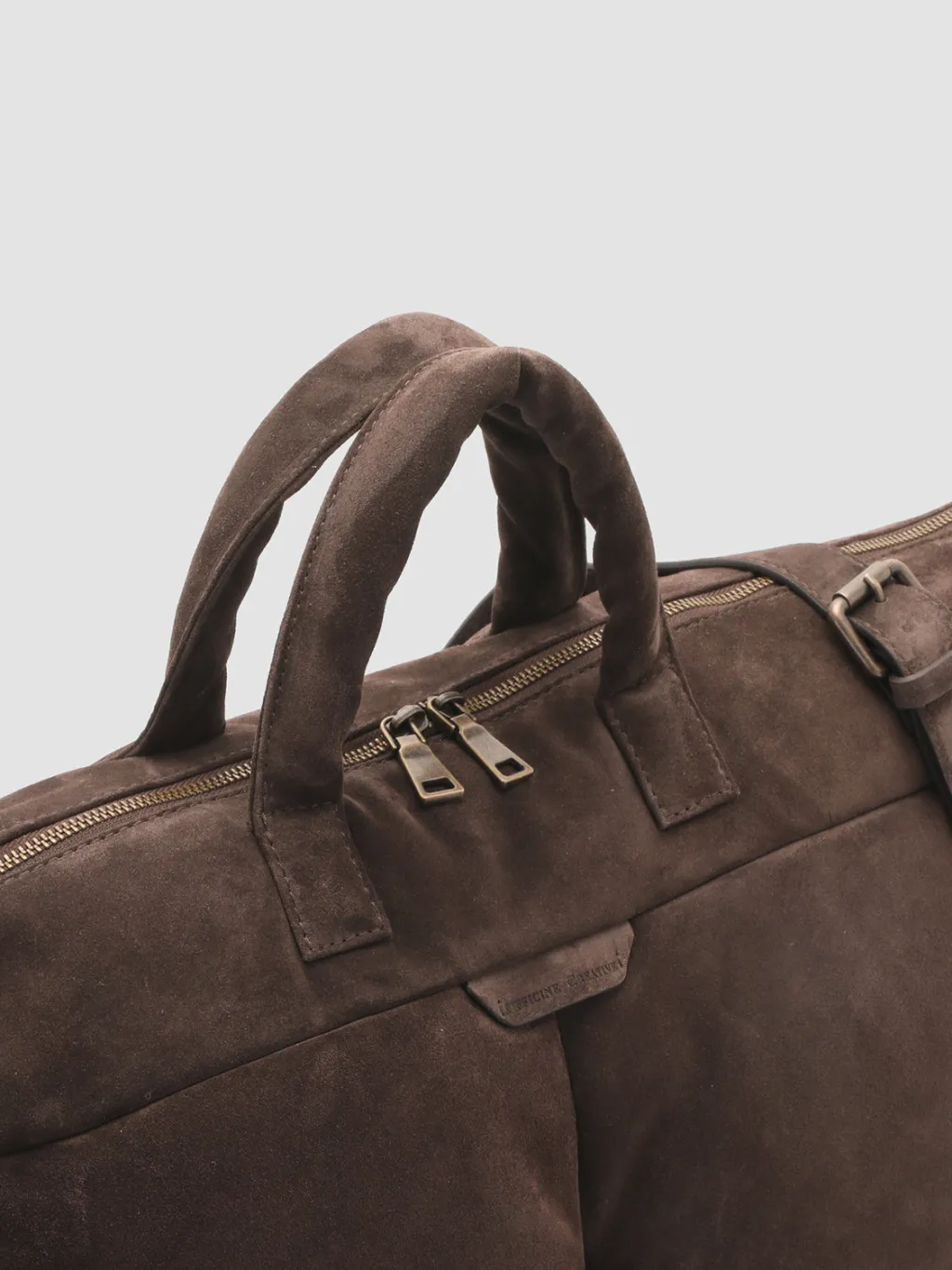 Officine Creative HELMET 31 - Suede Weekender