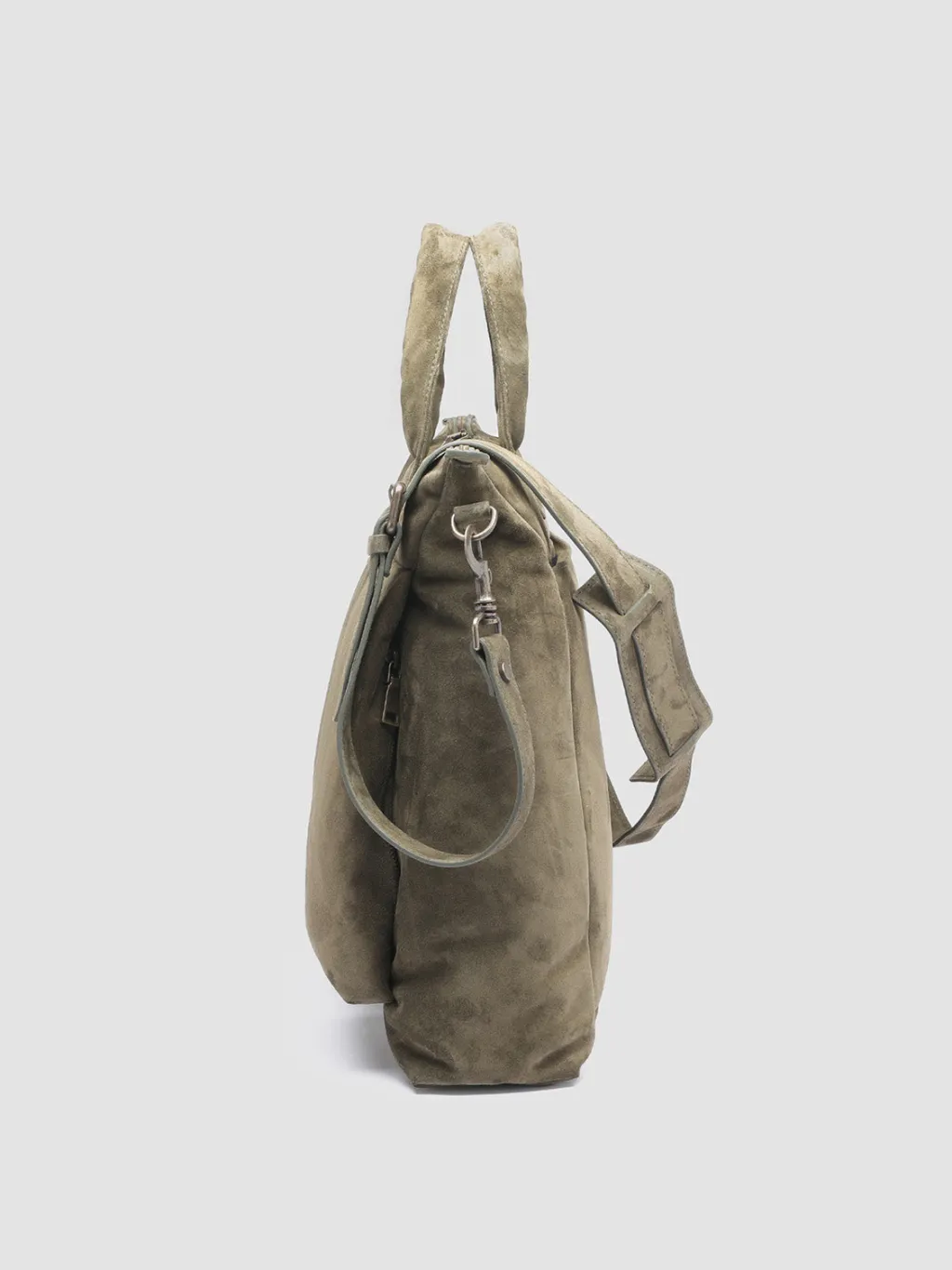 Officine Creative HELMET 32 - Suede Tote Bag