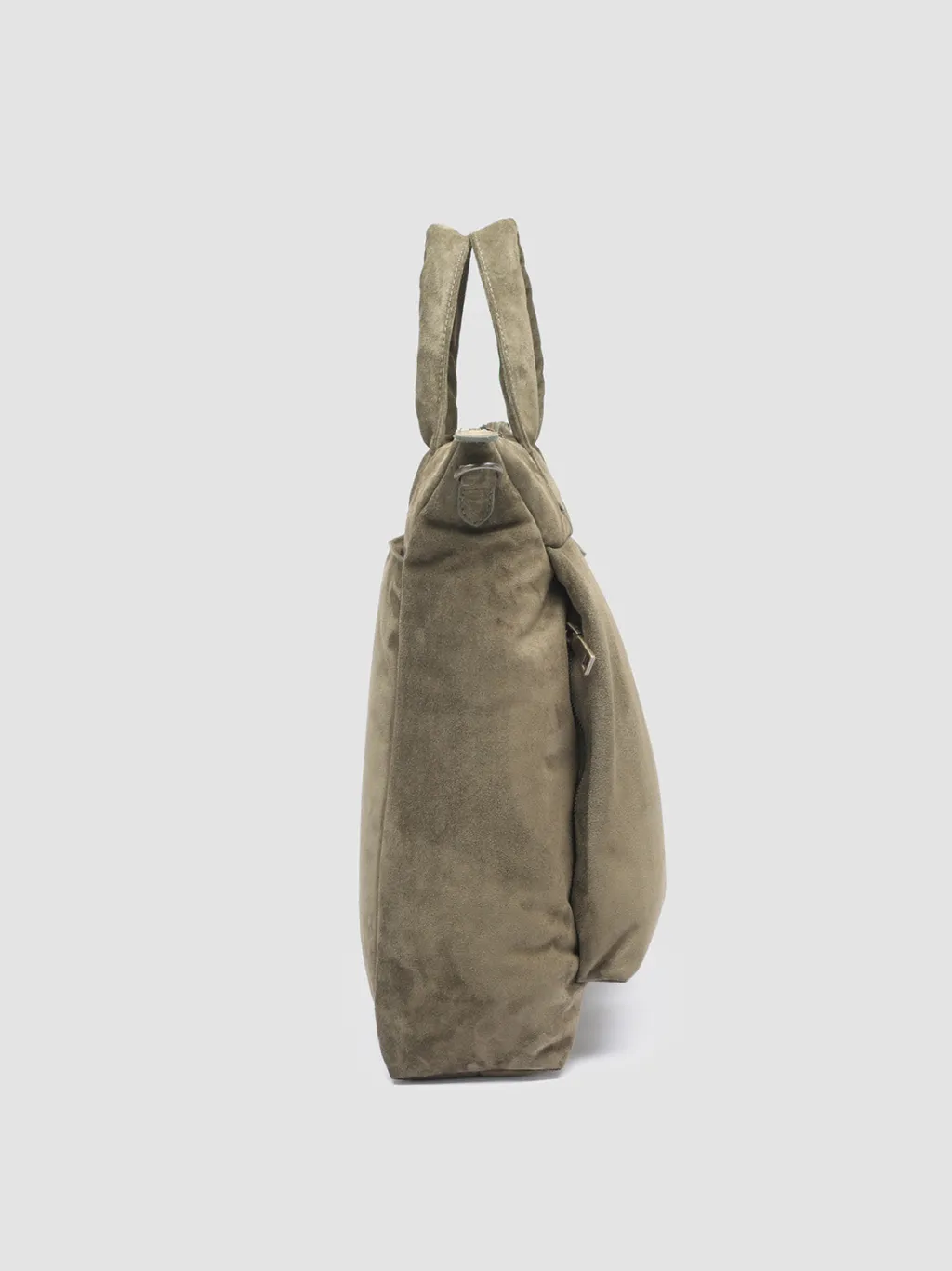 Officine Creative HELMET 32 - Suede Tote Bag