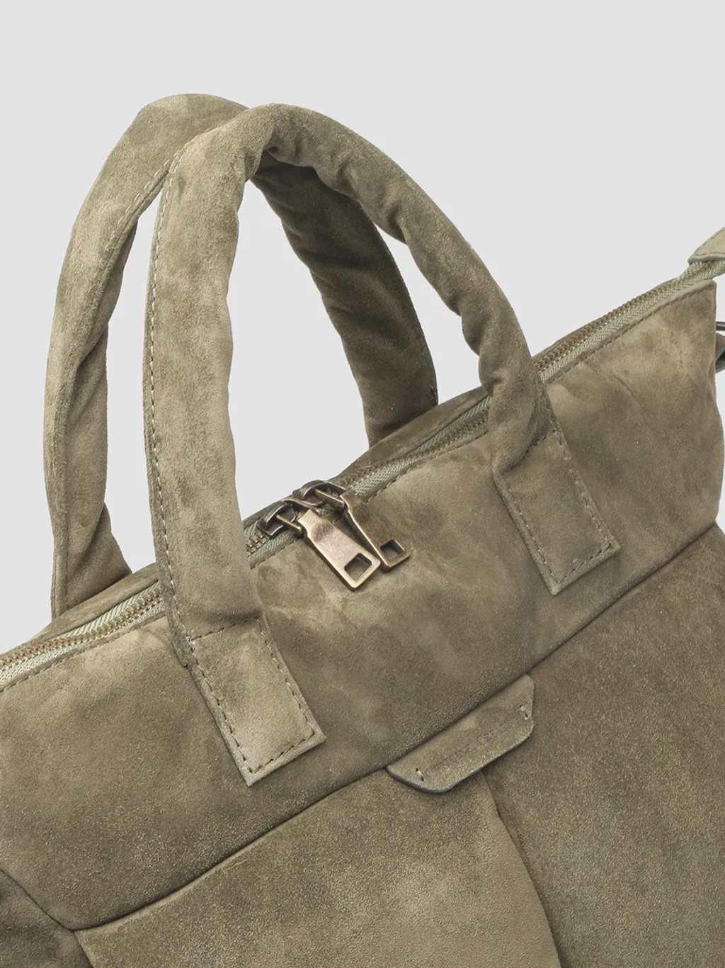 Officine Creative HELMET 32 - Suede Tote Bag