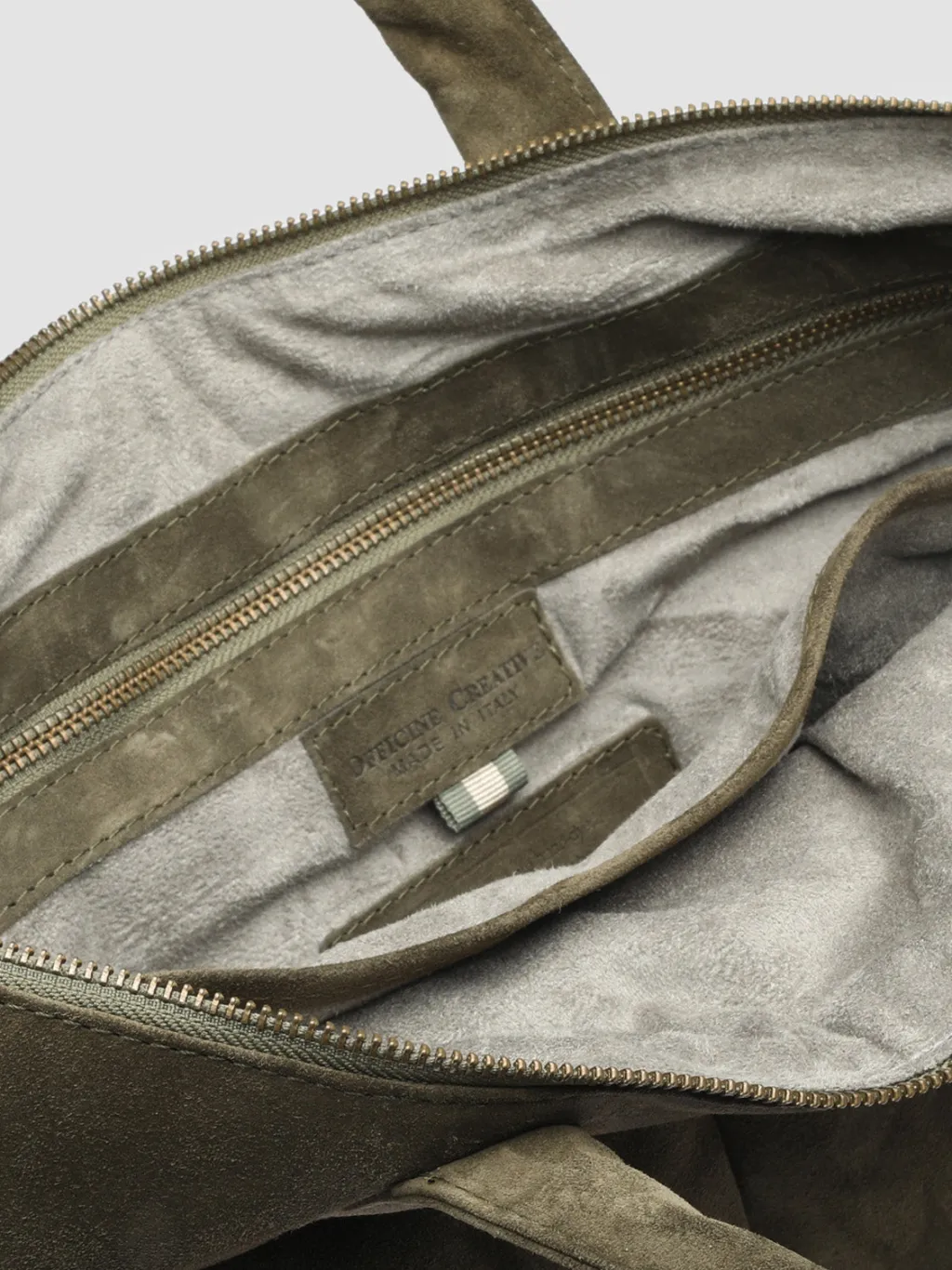 Officine Creative HELMET 32 - Suede Tote Bag