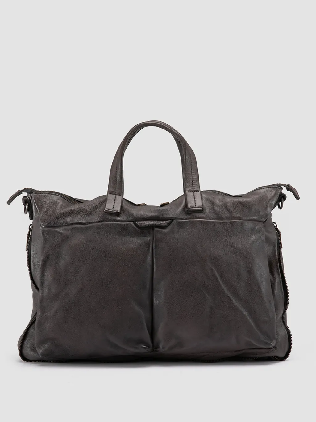 Officine Creative HELMET 046 - Leather Briefcase