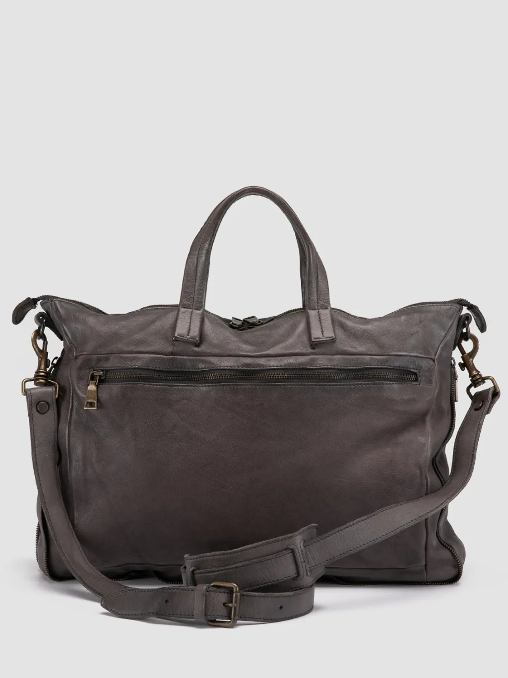 Officine Creative HELMET 046 - Leather Briefcase