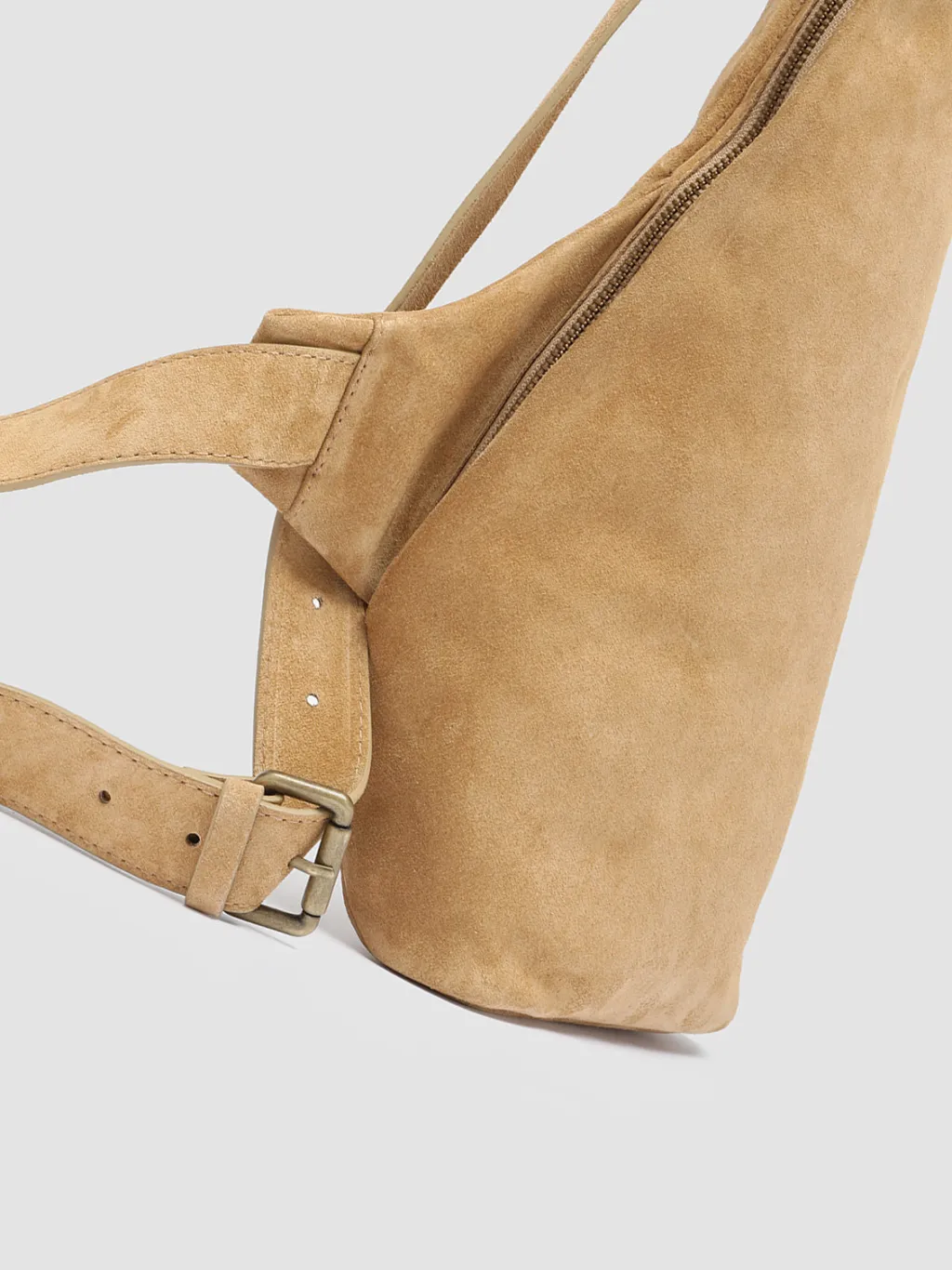 Officine Creative HELMET 35 - Suede Backpack