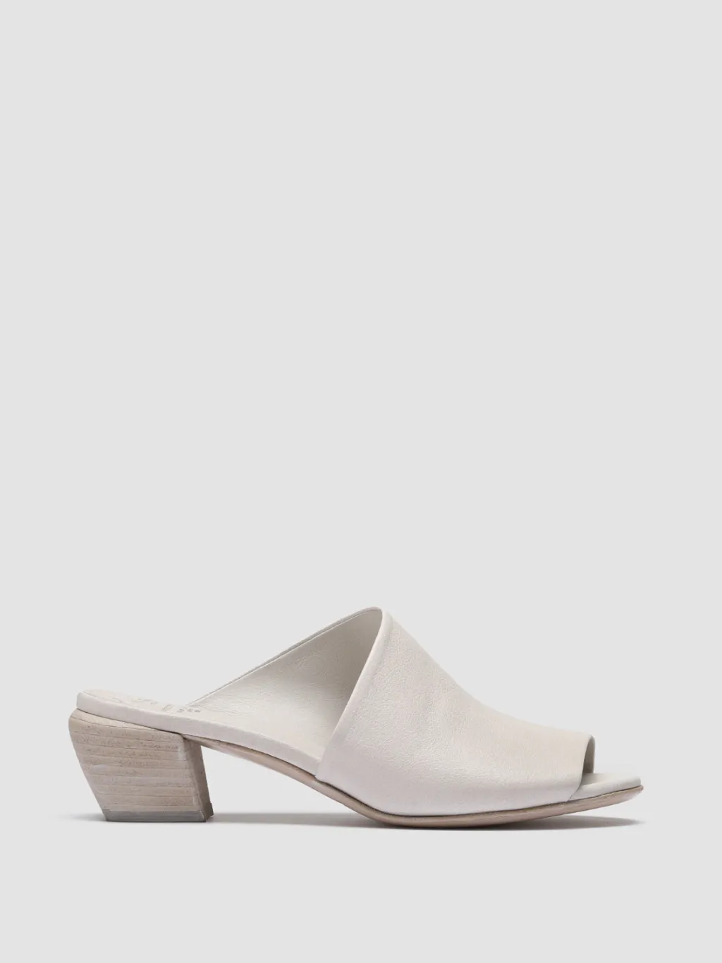 Women Officine Creative HELYETTE 016 - White Leather Mules