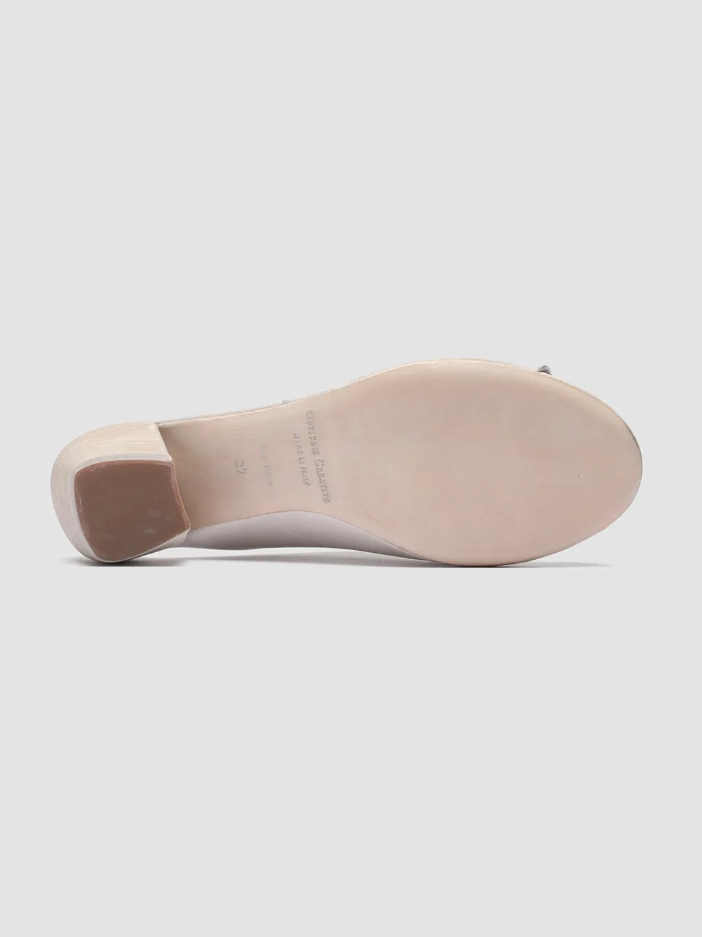 Women Officine Creative HELYETTE 016 - White Leather Mules