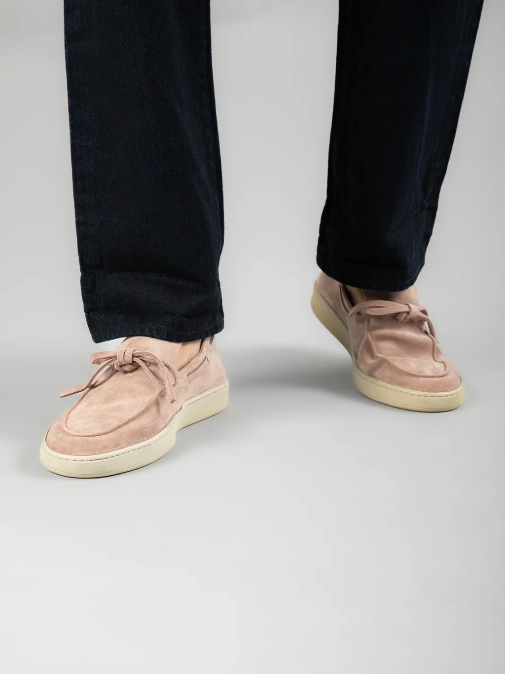Officine Creative HERBIE 003 - Suede Boat Loafers