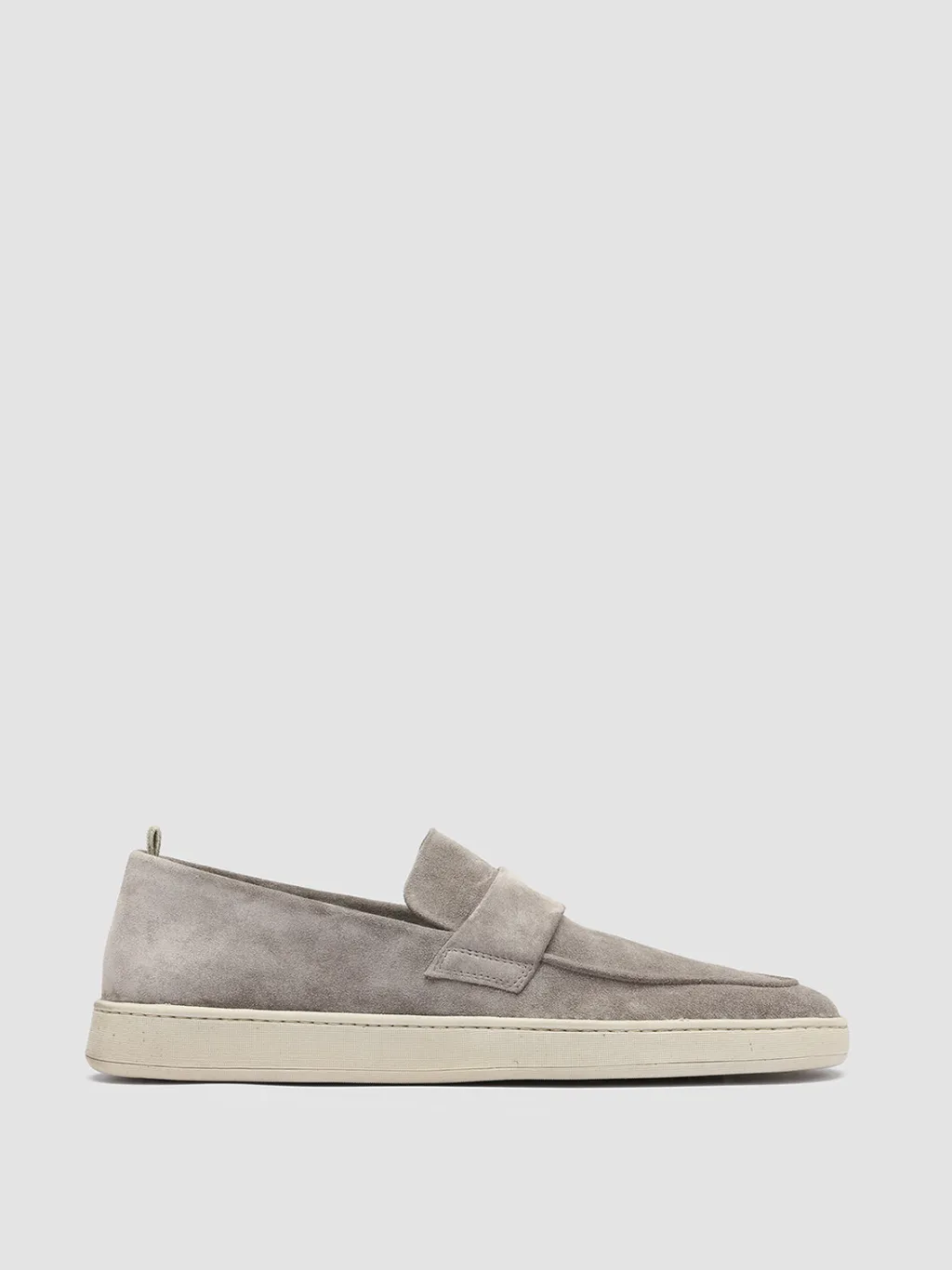 Officine Creative HERBIE 001 - Taupe Suede Penny Loafers