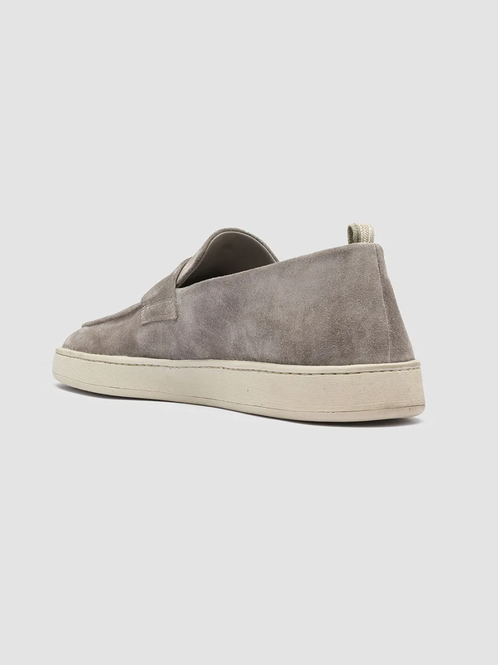 Officine Creative HERBIE 001 - Taupe Suede Penny Loafers