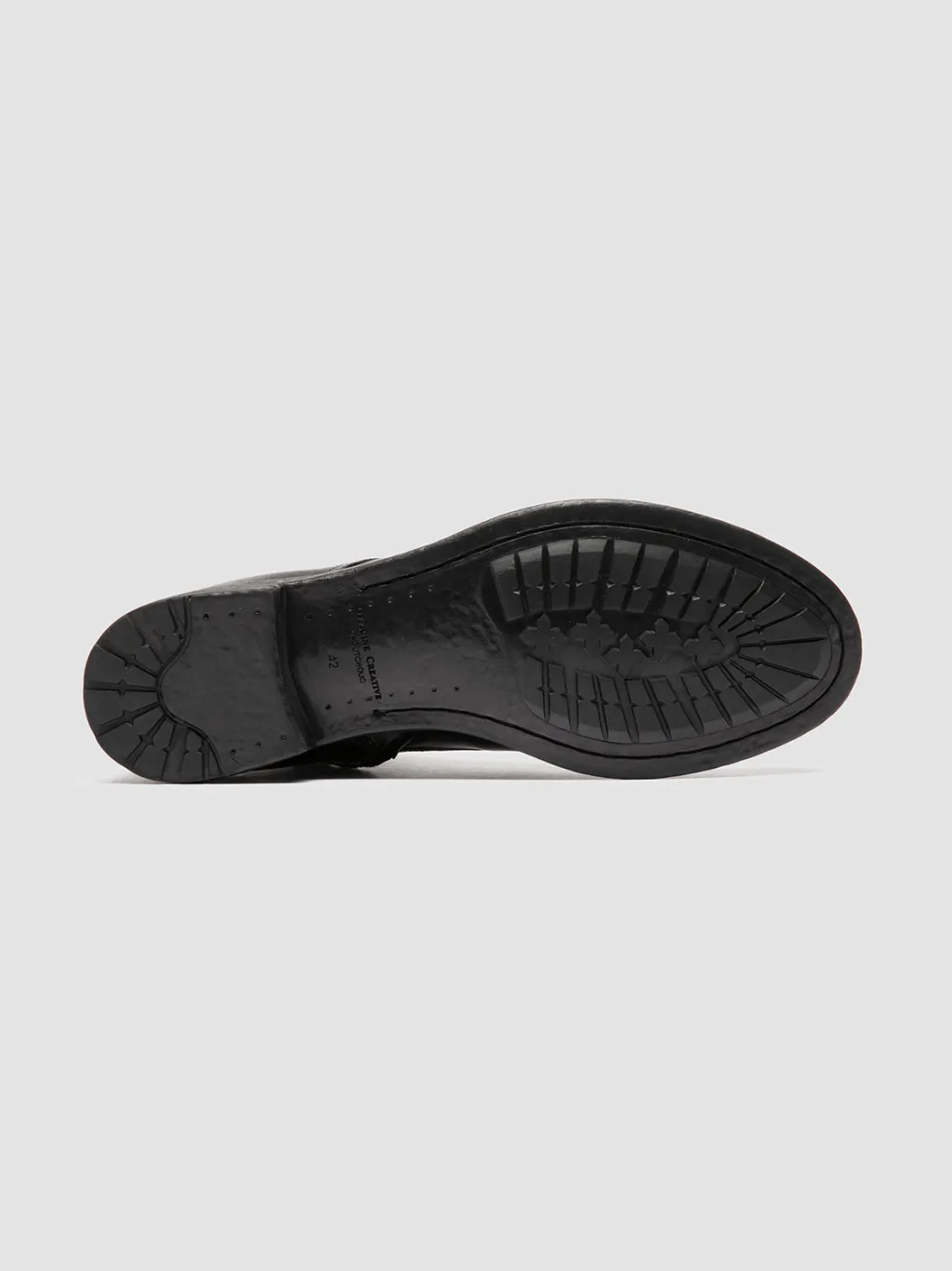 Officine Creative HIVE 005 - Black Leather Zipped Boots