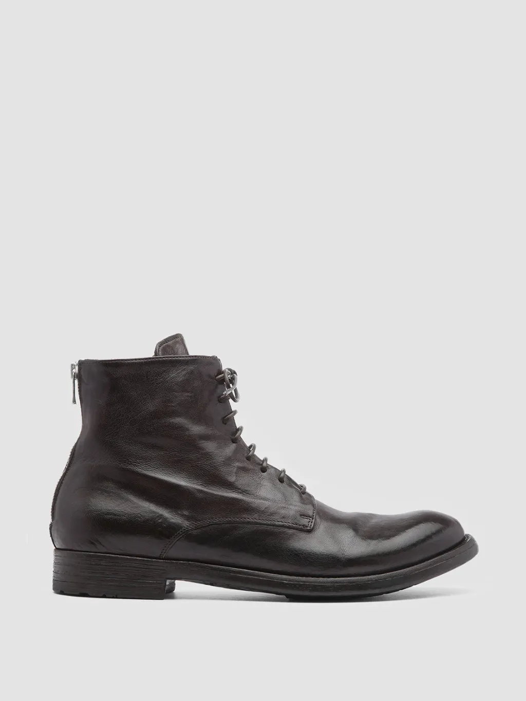 Officine Creative HIVE 016 - Brown Leather Boots