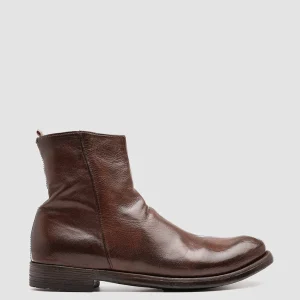 Officine Creative HIVE 010 - Brown Leather Boots
