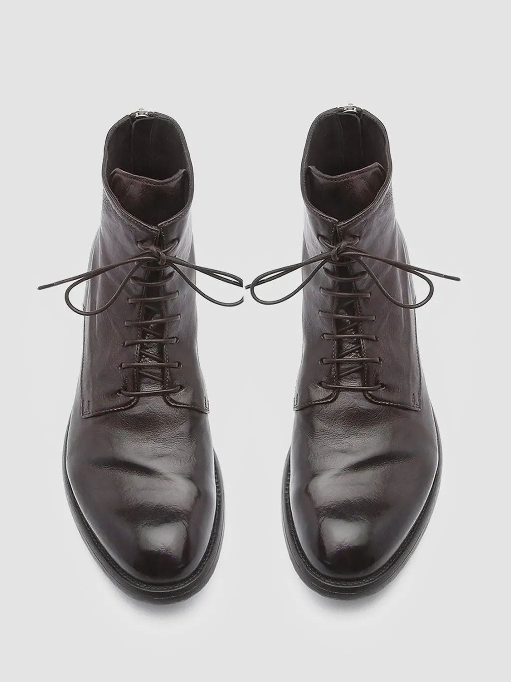 Officine Creative HIVE 016 - Brown Leather Boots
