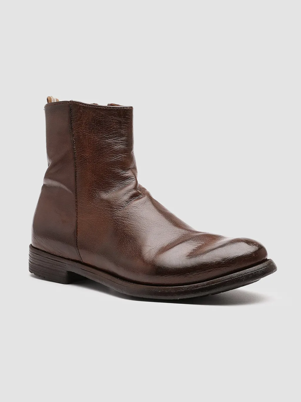 Officine Creative HIVE 010 - Brown Leather Boots