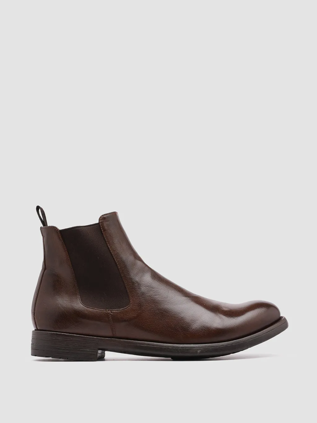 Officine Creative HIVE 007 - Brown Leather Chelsea Boots