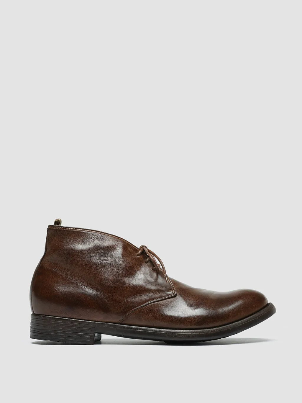 Officine Creative HIVE 050 - Brown Leather Chukka Boots