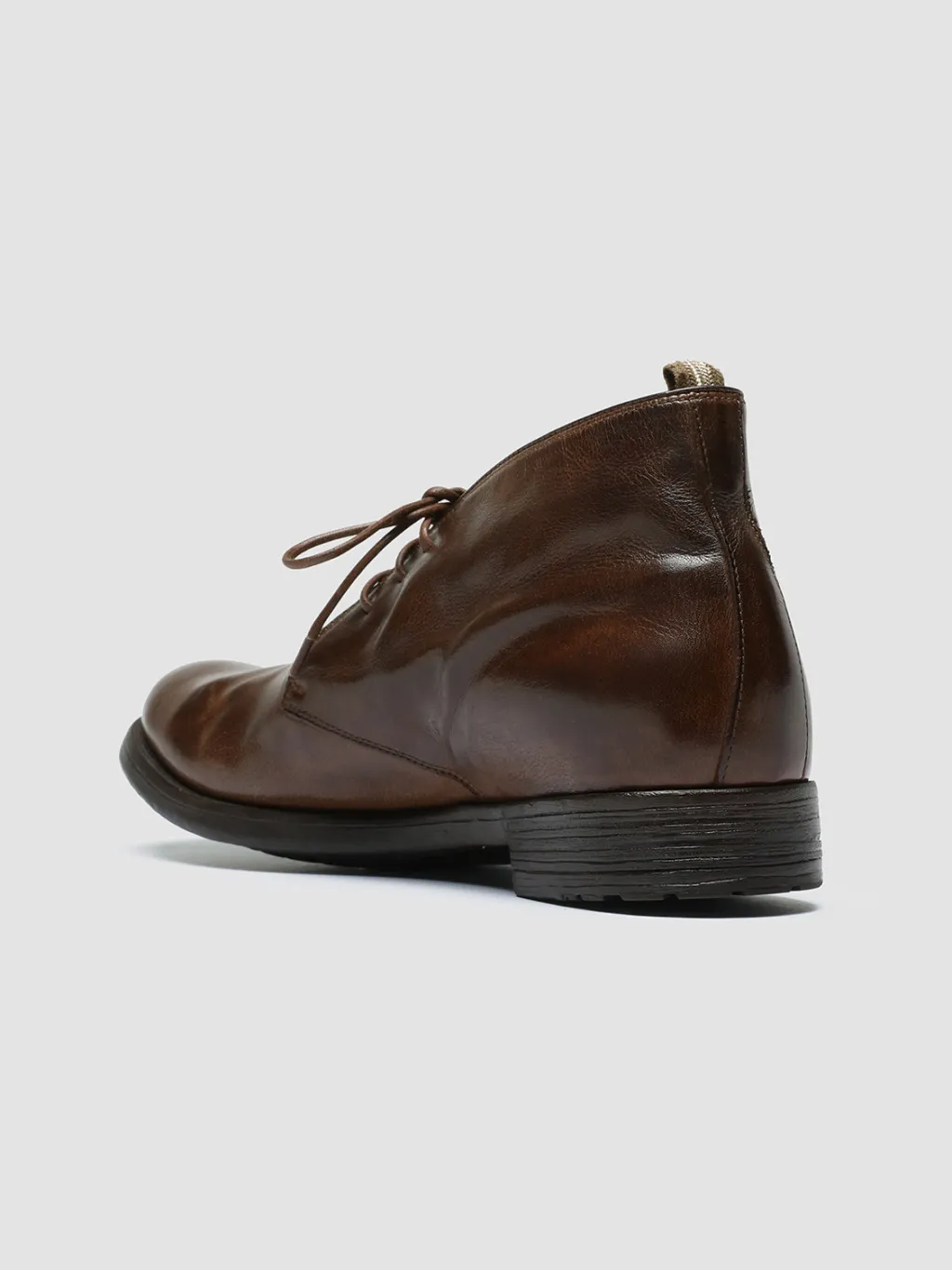 Officine Creative HIVE 050 - Brown Leather Chukka Boots