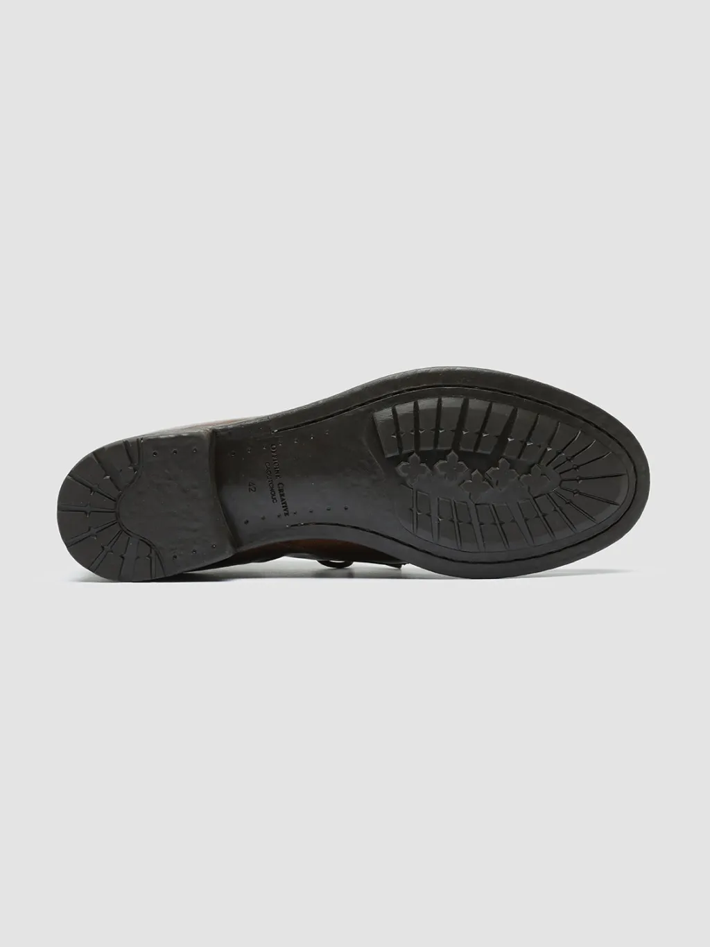 Officine Creative HIVE 050 - Brown Leather Chukka Boots