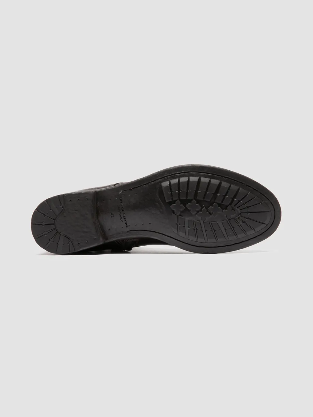 Officine Creative HIVE 005 - Brown Leather Zipped Boots