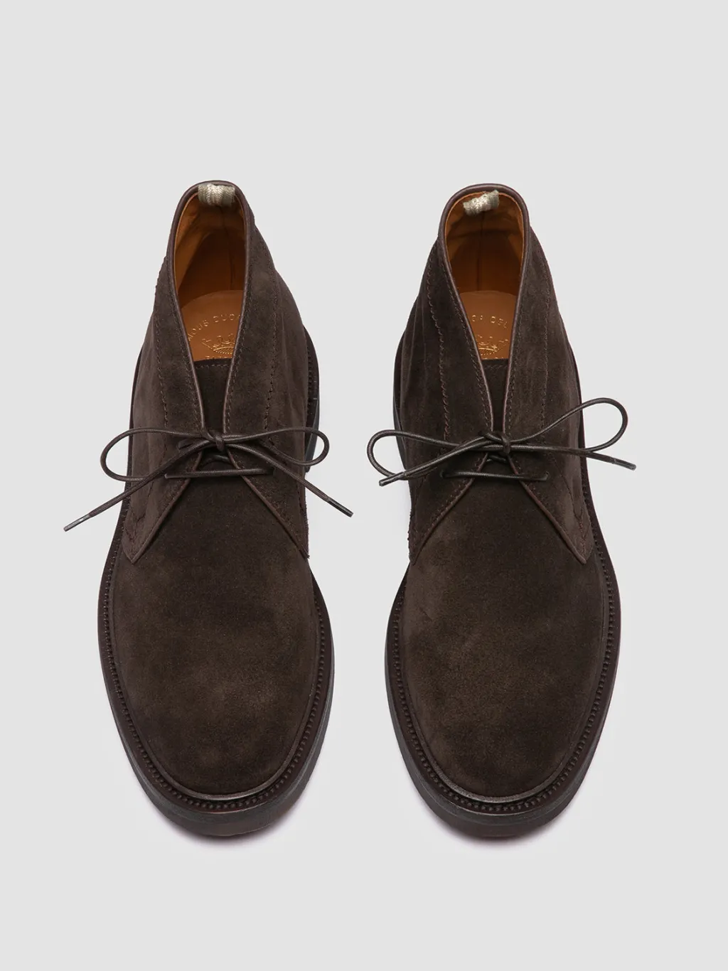Officine Creative HOPKINS FLEXI 202 - Brown Suede Chukka Boots