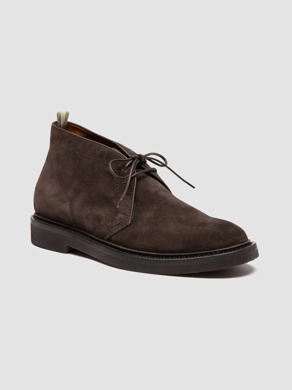 Officine Creative HOPKINS FLEXI 202 - Brown Suede Chukka Boots