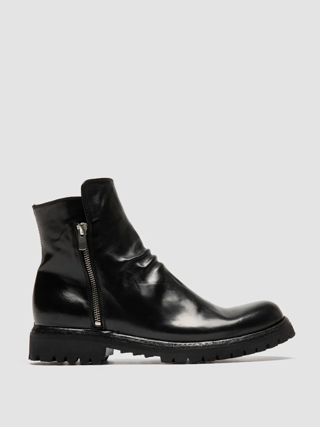 Officine Creative IKONIC 004 - Leather Zip Boots