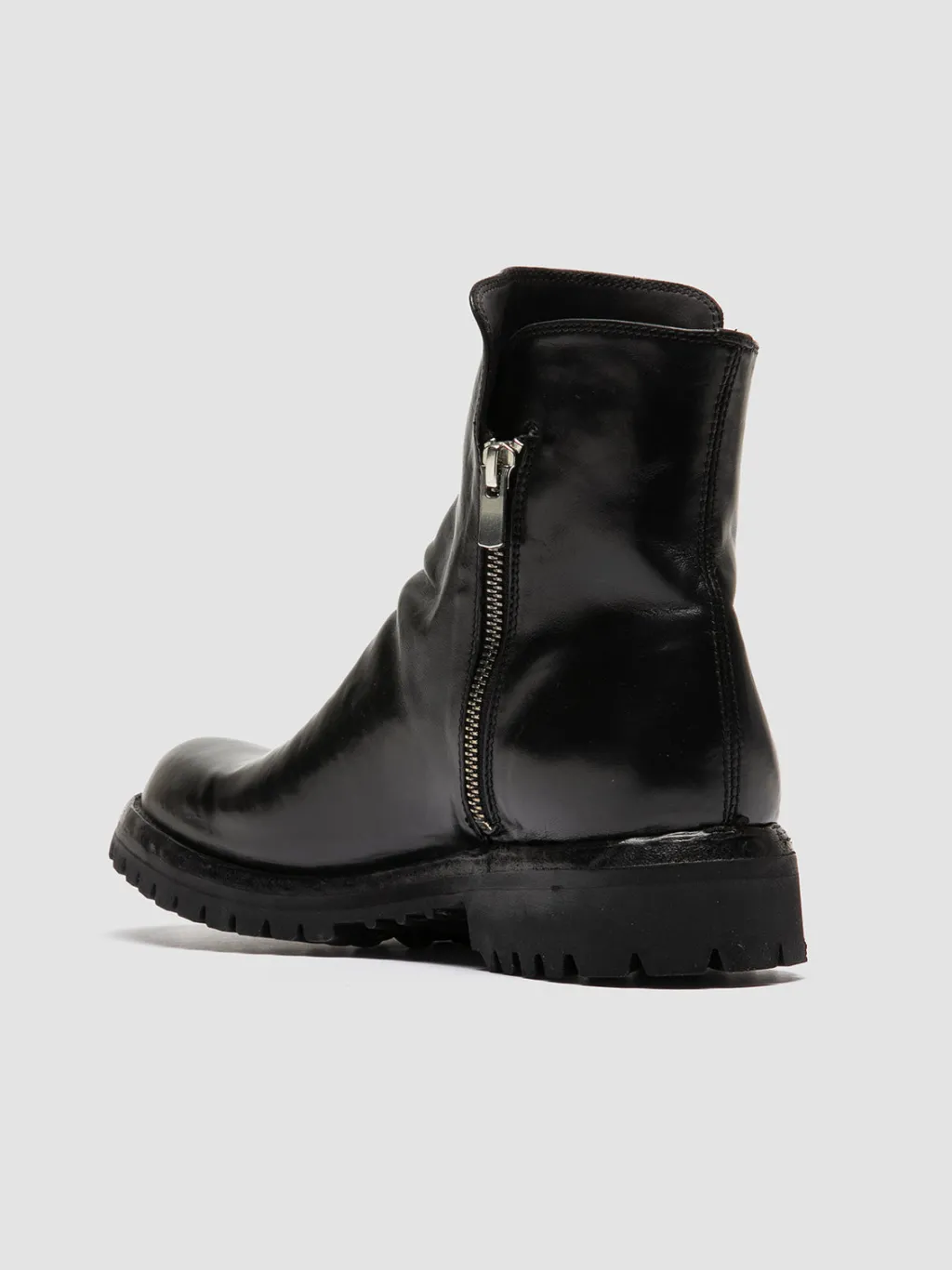 Officine Creative IKONIC 004 - Leather Zip Boots