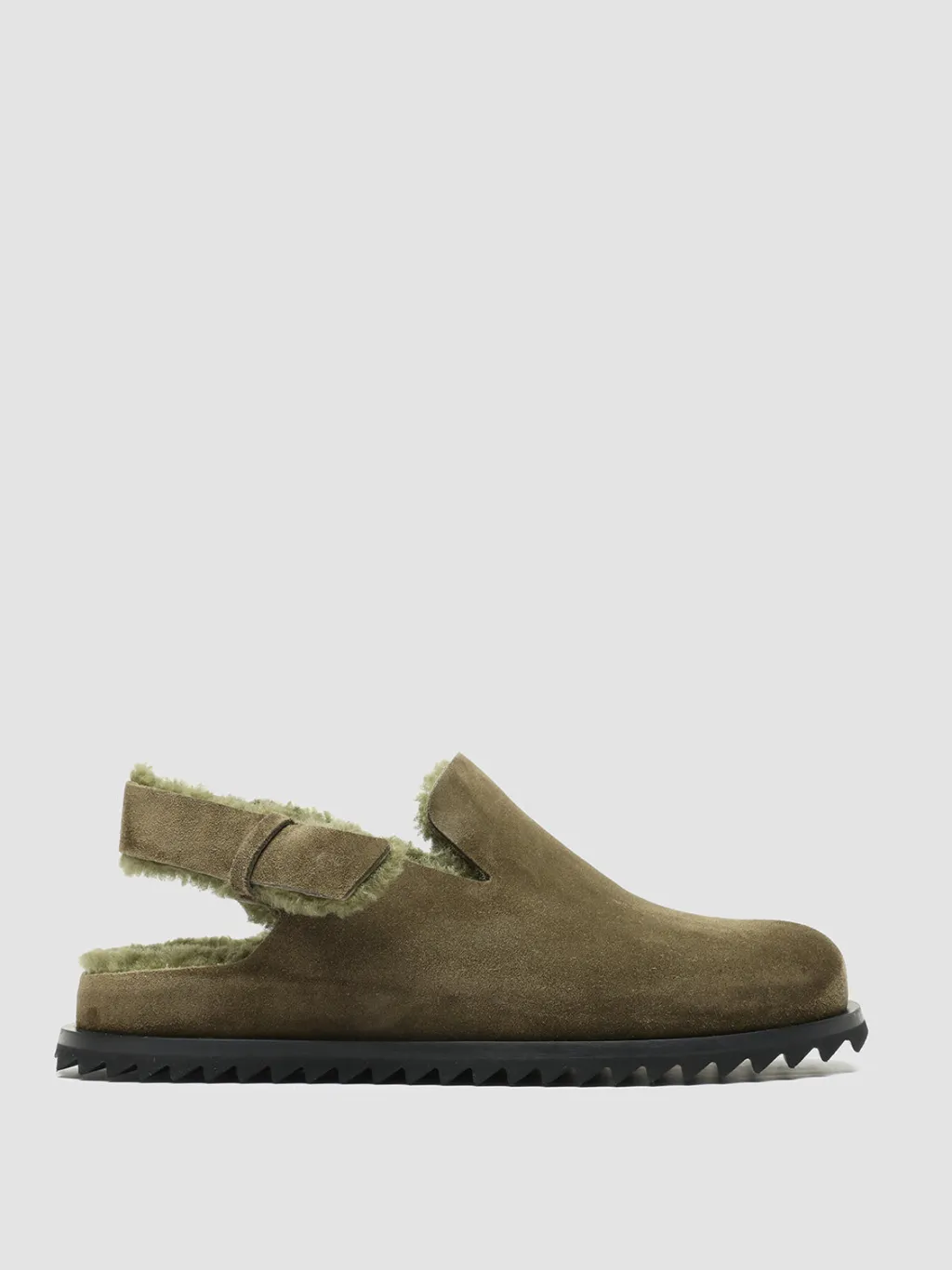 Officine Creative INTROSPECTUS 004 - Suede Back Strap Sandals