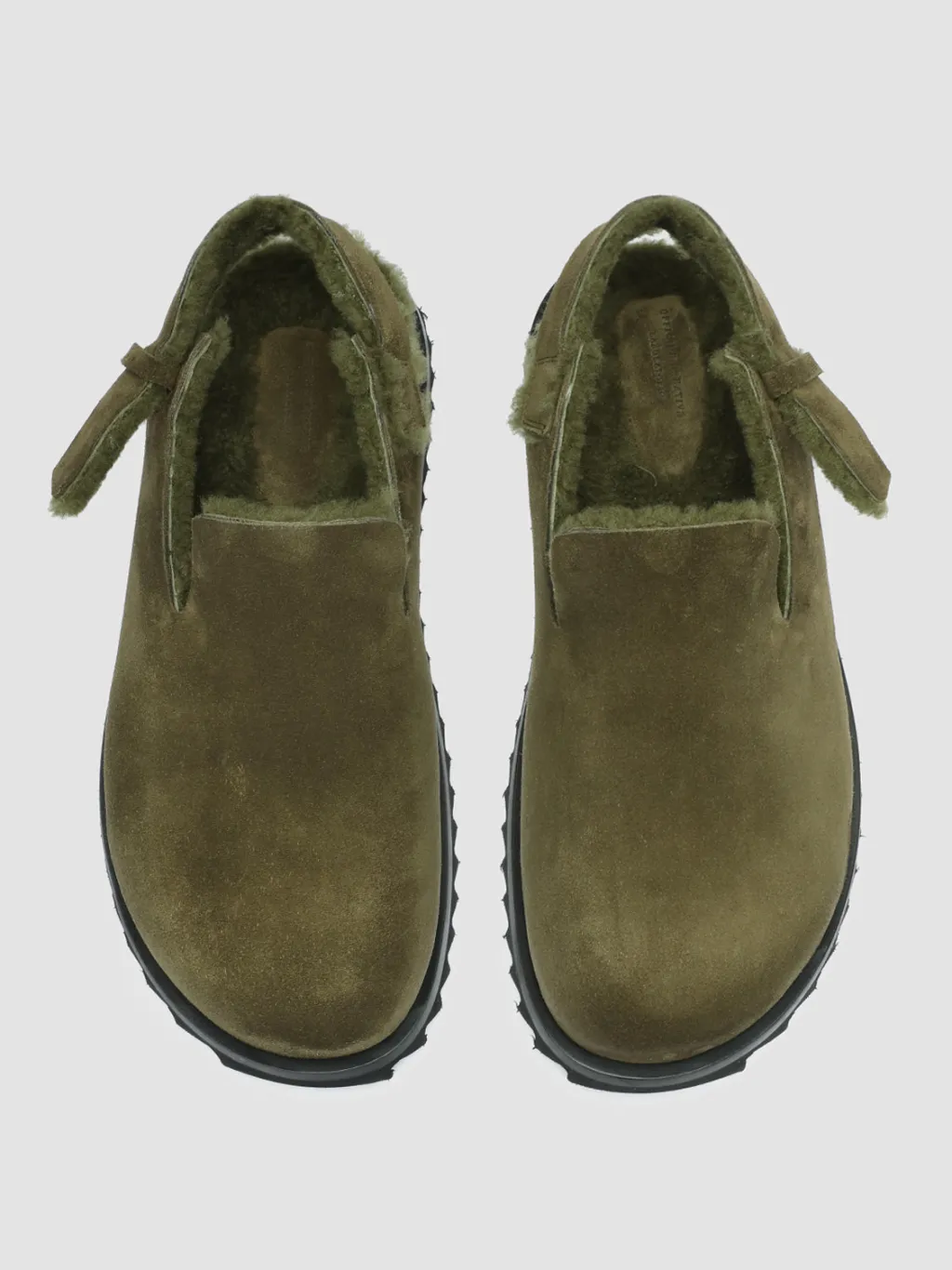Officine Creative INTROSPECTUS 004 - Suede Back Strap Sandals