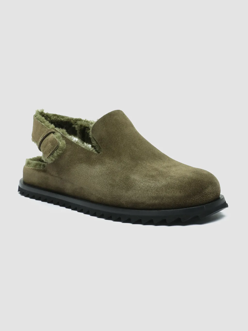 Officine Creative INTROSPECTUS 004 - Suede Back Strap Sandals