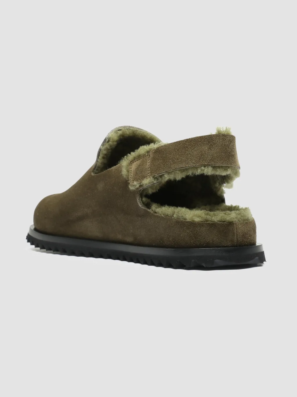 Officine Creative INTROSPECTUS 004 - Suede Back Strap Sandals