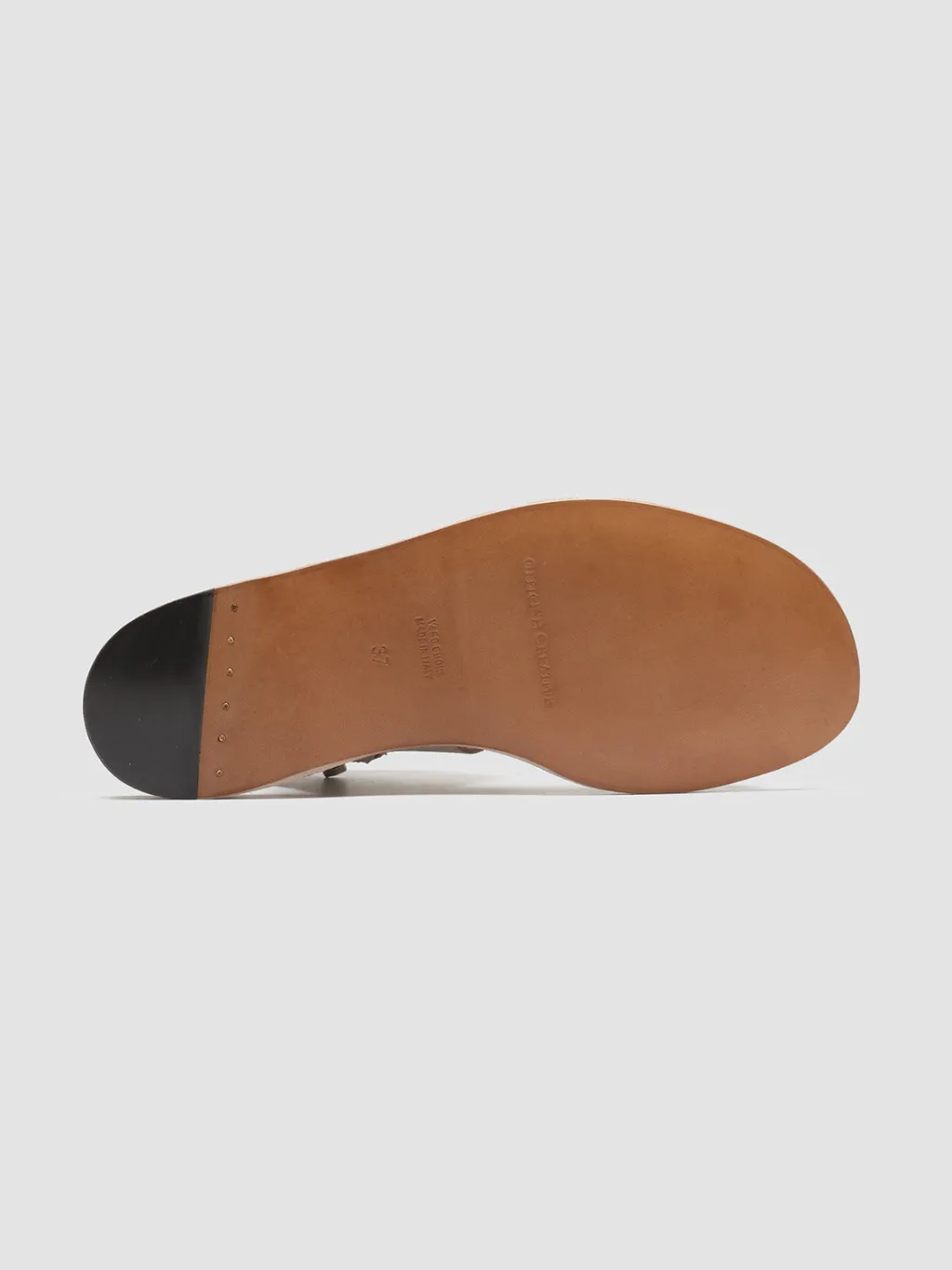 Women Officine Creative ITACA 039 - Taupe Leather Sandals
