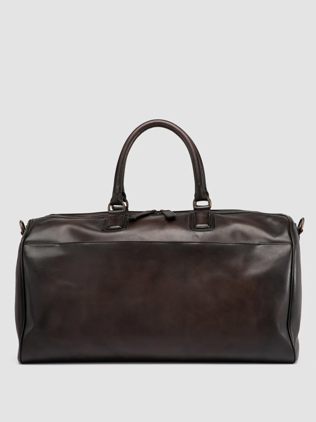 Officine Creative JEROME 001 - Brown Leather Travel Bag