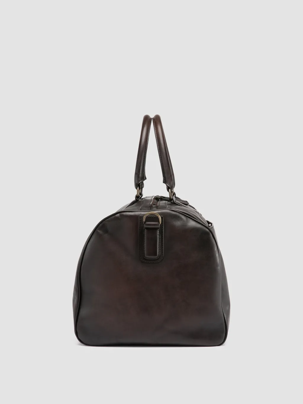 Officine Creative JEROME 001 - Brown Leather Travel Bag