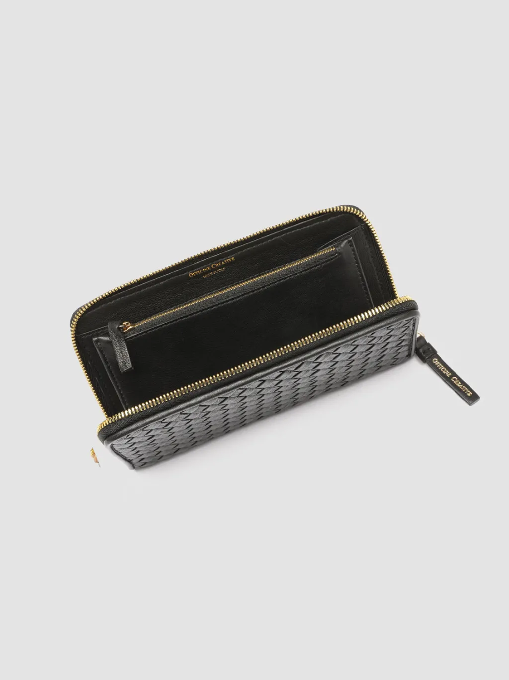 Women Officine Creative JULIET 101 - Woven Leather Zip-around Wallet