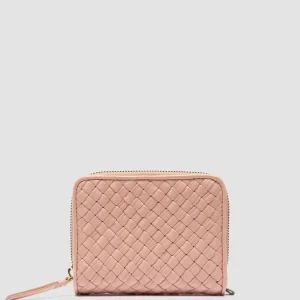 Women Officine Creative JULIET 102 - Woven Leather Zip-Around Wallet