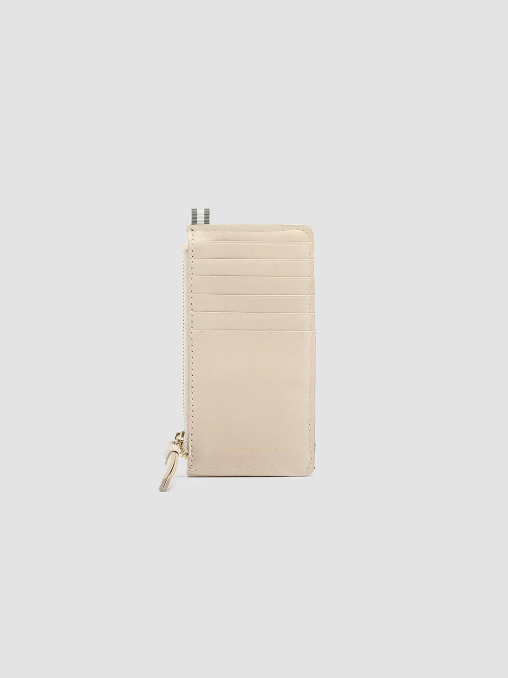 Women Officine Creative JULIET 103 - White Woven Leather Card Holder