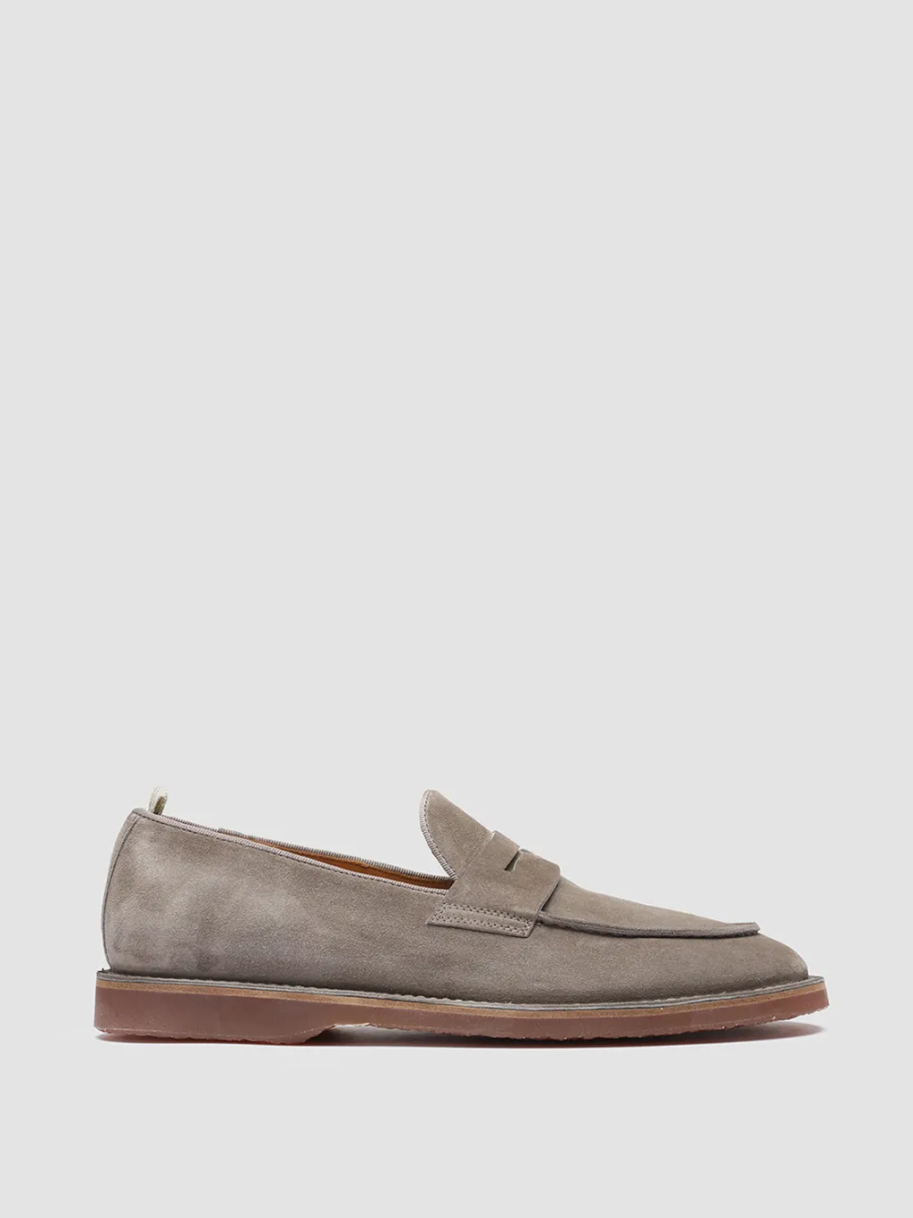 Officine Creative KENT 008 - Taupe Suede Loafers