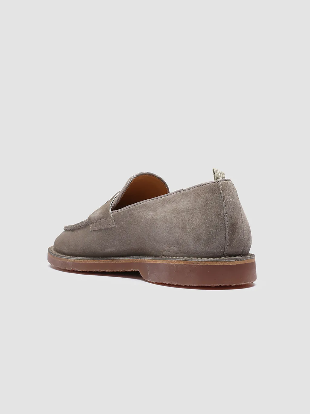 Officine Creative KENT 008 - Taupe Suede Loafers